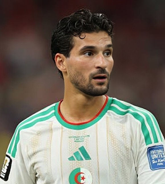 Alineación de Argelia Mundial 2026 houssem aouar 2026 arg cm r