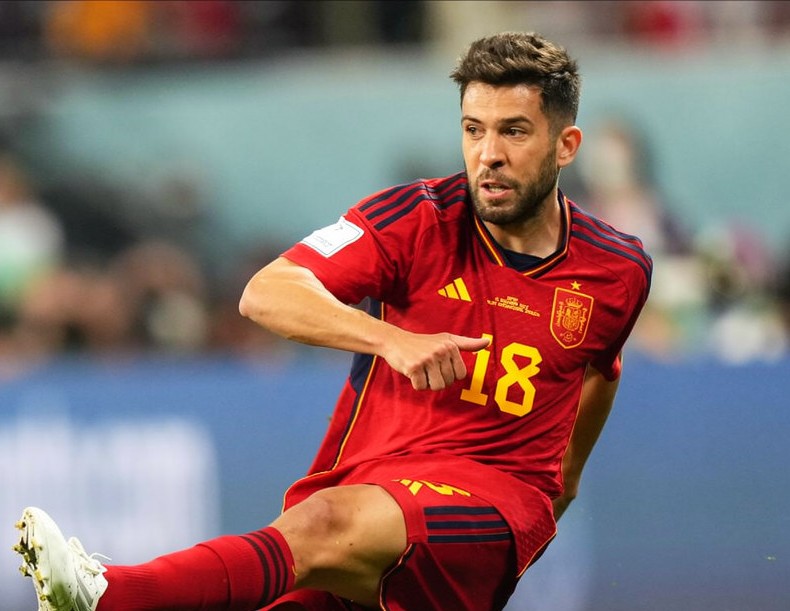 Alineación de España Mundial 2022 jordi alba 2022 esp cm