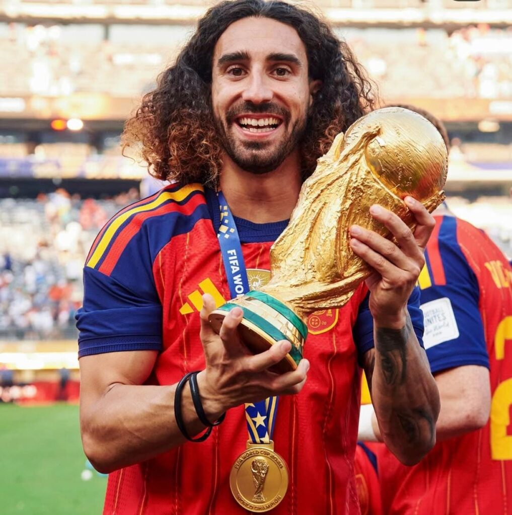 Alineación de España Campeón Mundial 2026 marc cucurella 2026 esp cm