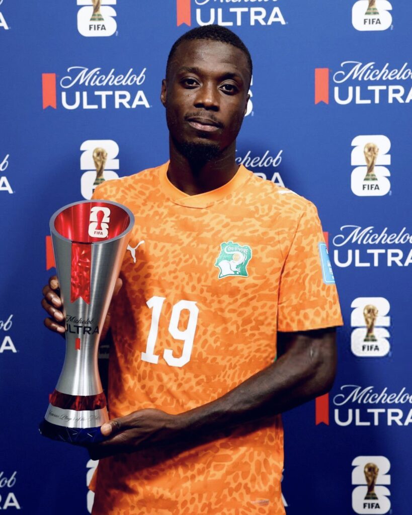 Alineación de Costa de Marfil Mundial 2026 nicolas pepe 2026 civ cm