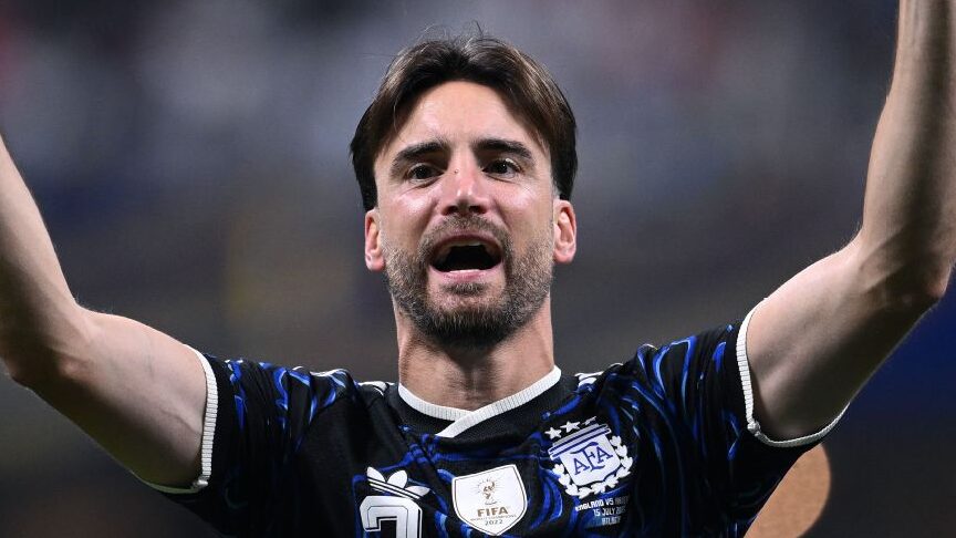 Alineación de Argentina Vicecampeón Mundial 2026 nicolas tagliafico 2026 arg cm