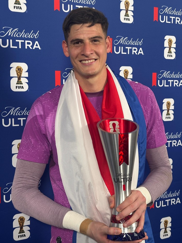 Alineación de Paraguay Mundial 2026 orlando gill 2026 par cm