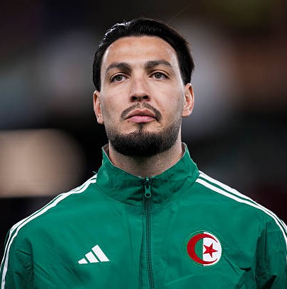 Alineación de Argelia Mundial 2026 ramy bensebaini 2026 arg cm