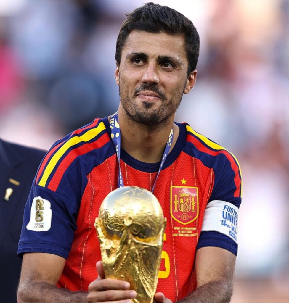 Alineación de España Campeón Mundial 2026 rodri 2026 esp cm