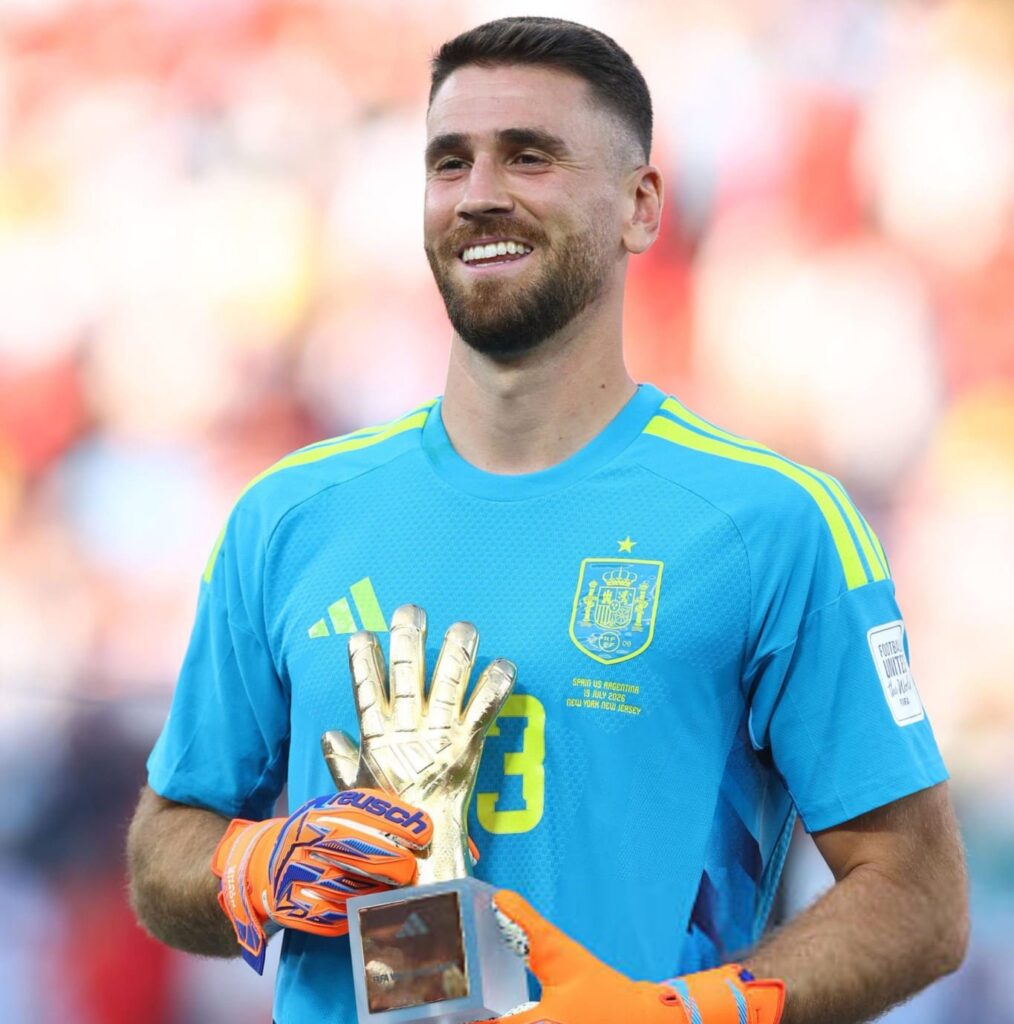 Alineación de España Campeón Mundial 2026 unai simón 2026 esp cm